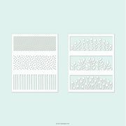 Concord & 9th - Hillside Stencil Set