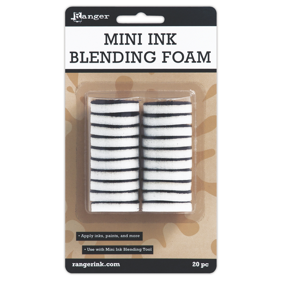 Ranger - Mini Ink Blending Replacement Foams 1" Round