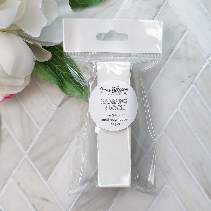 Pear Blossom Press - Sanding Block