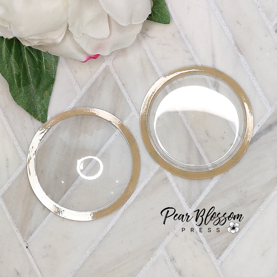 Pear Blossom Press - 2" Shaker Pouches, self-adhesive, pack of 5 (coordinates with Halo Lights)