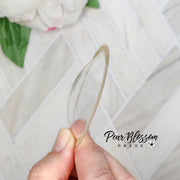 Pear Blossom Press - 2" Shaker Domes, self-adhesive, pack of 5 (coordinates with Halo Lights)