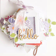 Pinkfresh Studio Shaker Tag Book dies