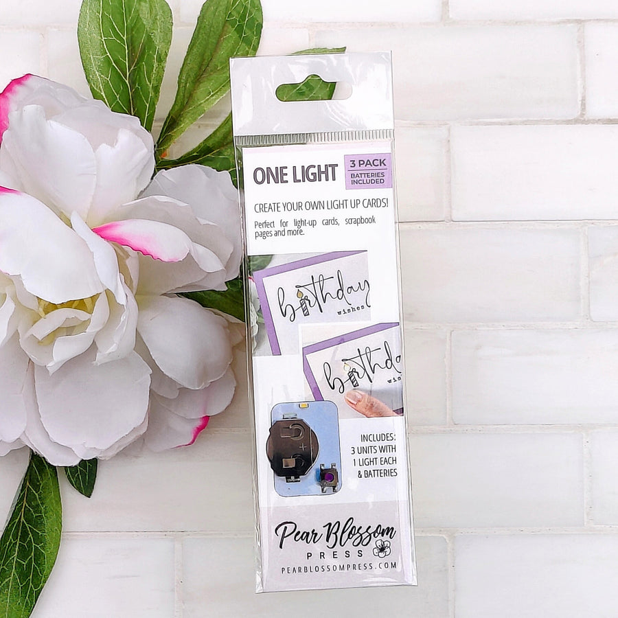Pear Blossom Press - One Light (3 pack)