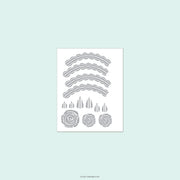 Concord & 9th - Icing on the Cake Embossing Folder