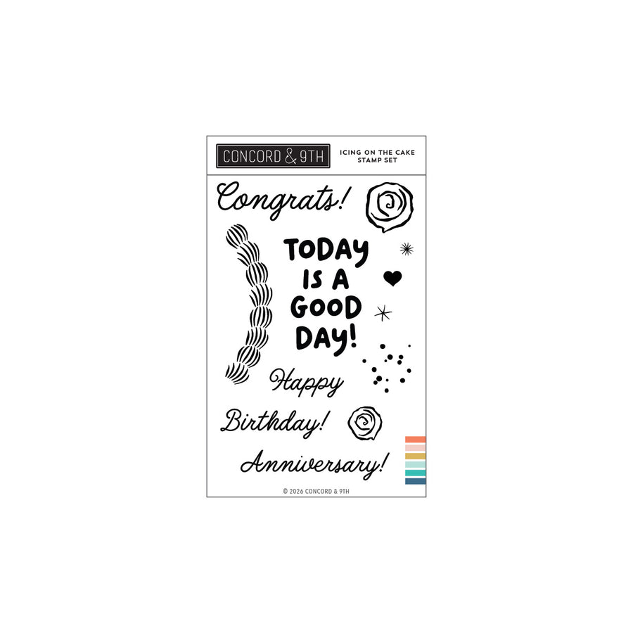 Concord & 9th - Icing on the Cake Stamp Set
