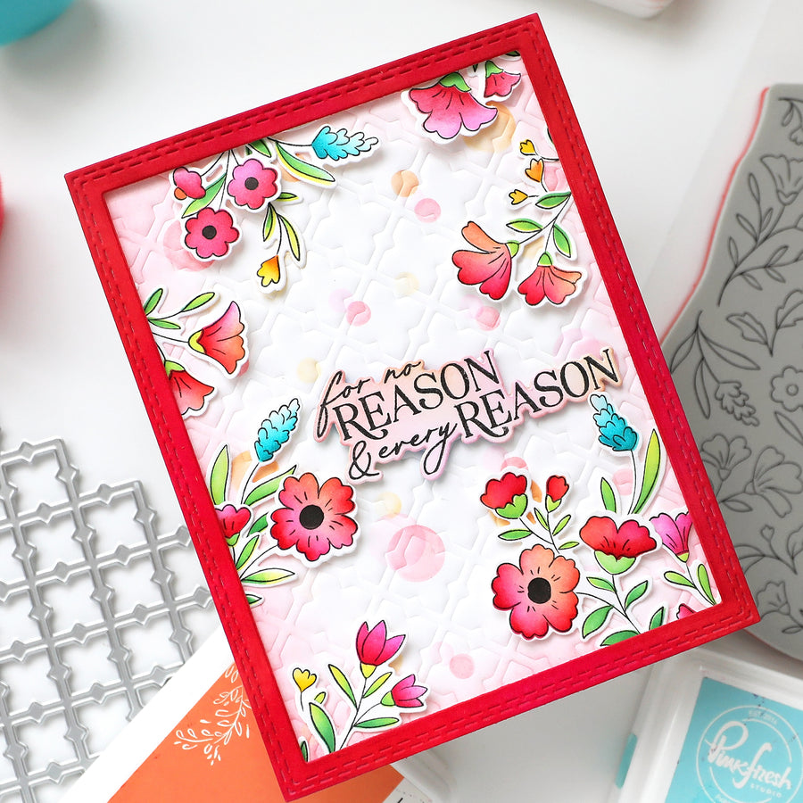 Pinkfresh Studio - Bloomscape Cling Stamp