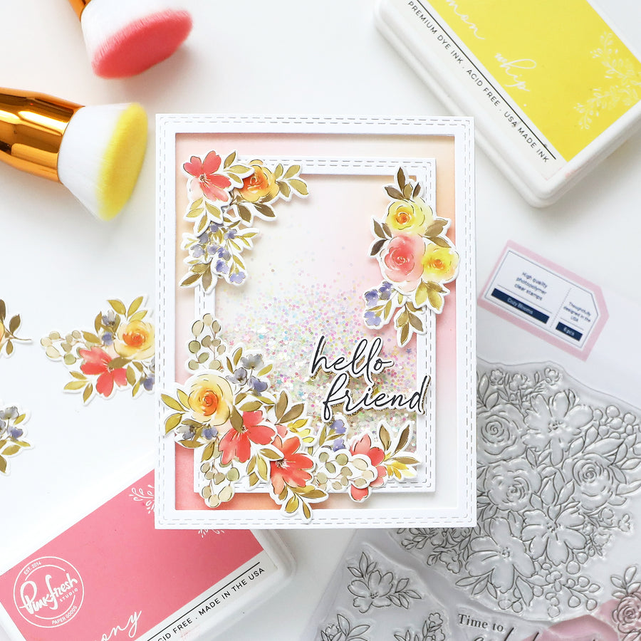 Pinkfresh Studio - Cozy Blooms Dies