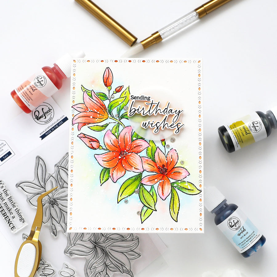 Pinkfresh Studio - Delighted For You Stamp Set
