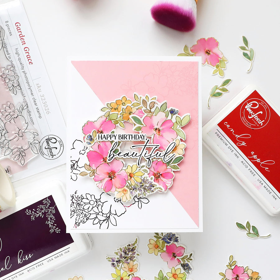 Pinkfresh Studio - Celebrate in Blooms Stamps