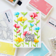 Pinkfresh Studio - Petal Mosaic Coverplate Die