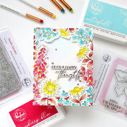 Pinkfresh Studio - Sunlit Garden Stencils