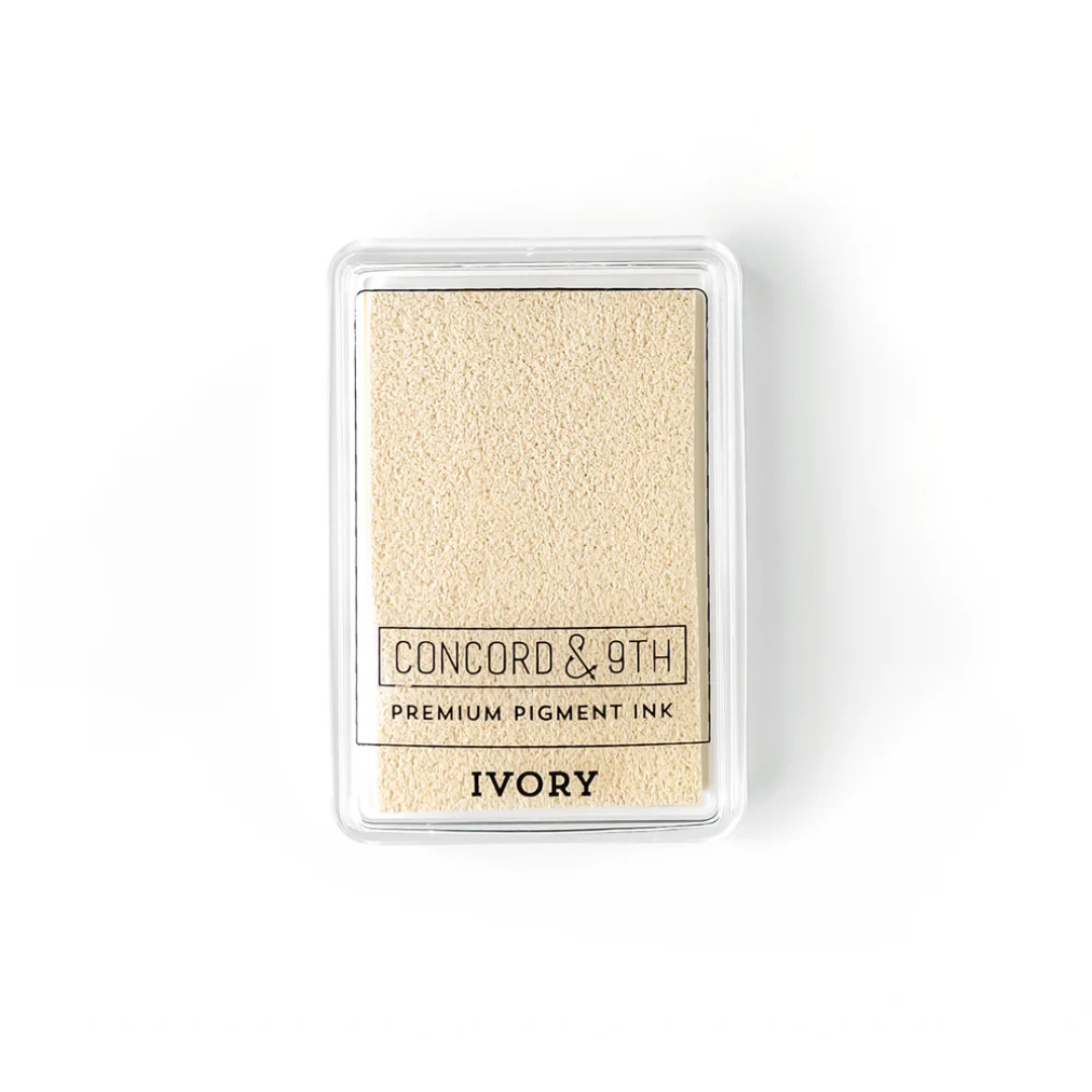 Concord & 9th - Ivory Ink Pad
