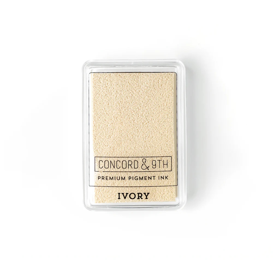 Concord & 9th - Ivory Ink Pad