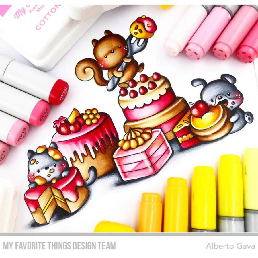 My Favorite Things - JB Birthday Bites Stamps