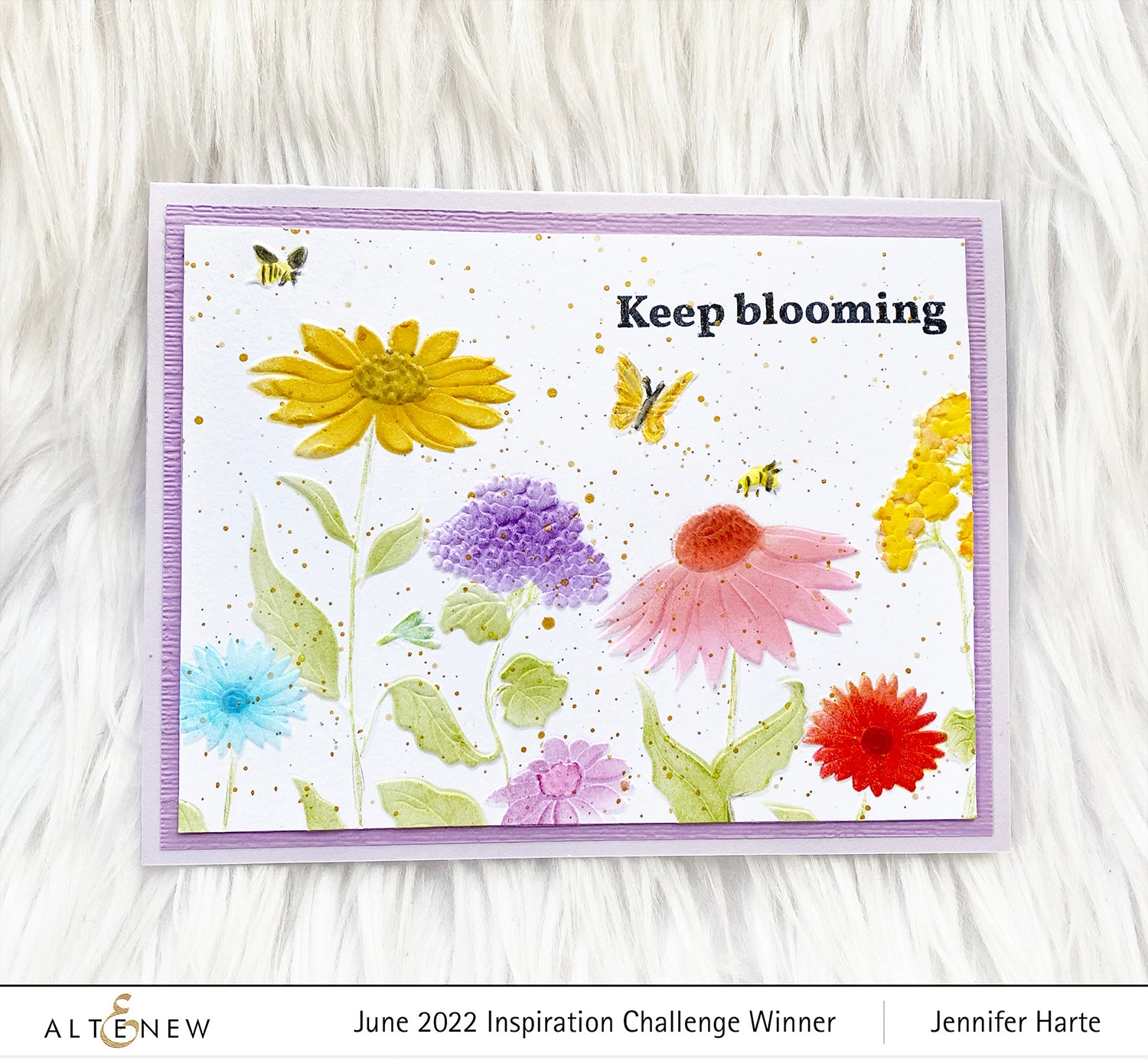 Altenew - Playful Wildflower Embossing Folder