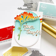 Pinkfresh Studio - Freesia Flourish Press Plates