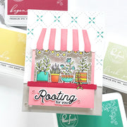 Pinkfresh Studio - Flower Market Stencils