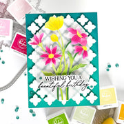 Pinkfresh Studio - Wildflower Elegance Stencils