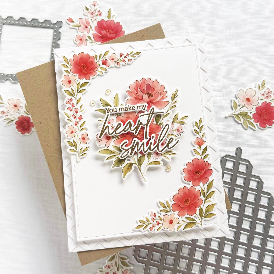 Pinkfresh Studio - Diamond Lattice Coverplate Die