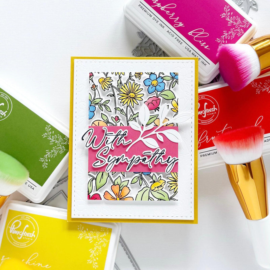 Pinkfresh Studio - Garden Medley Stencils