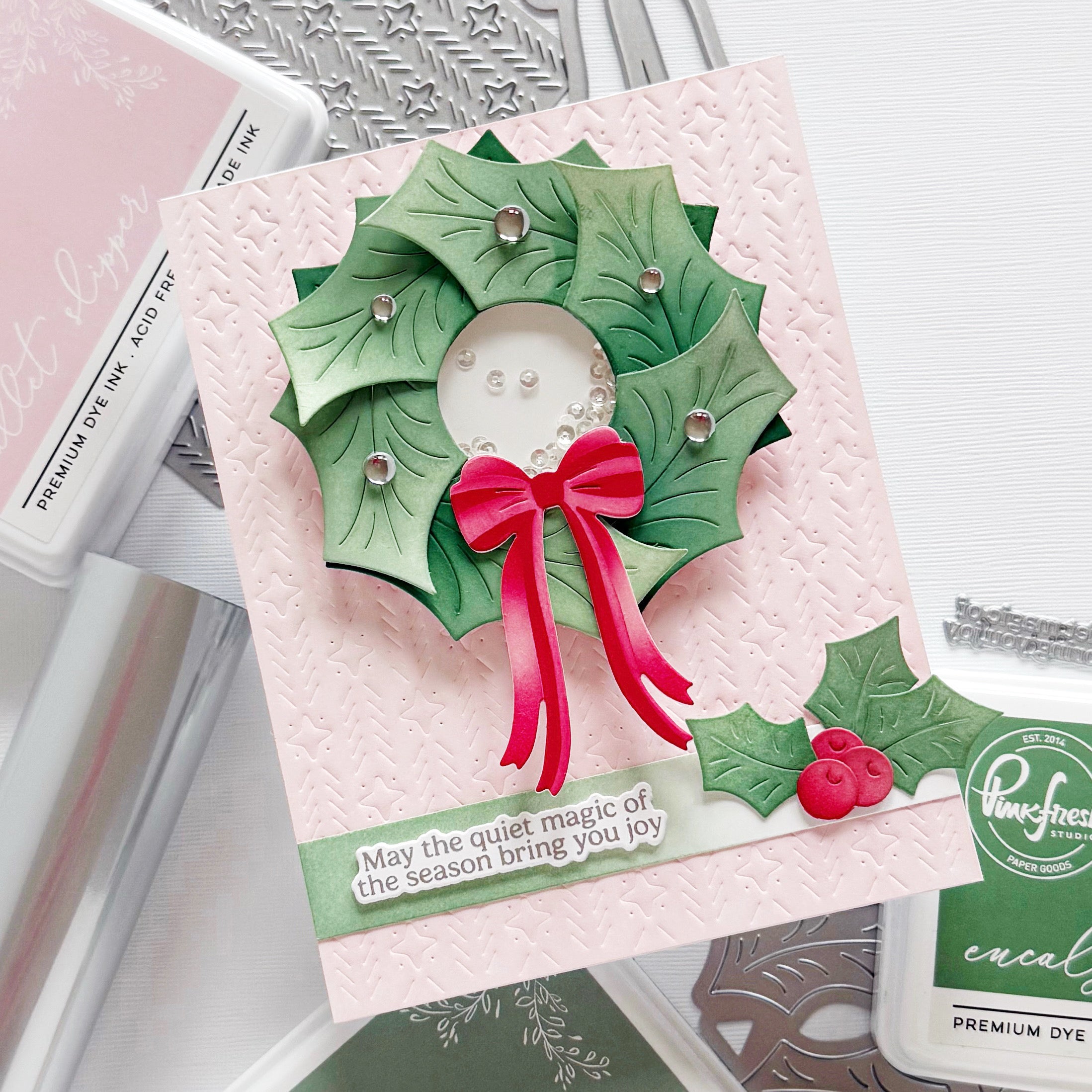 Pinkfresh Studio - Evergreen Sparkle Coverplate Die