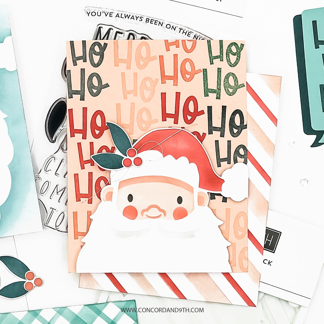 Concord & 9th - Jolly St. Nick Stamp Set