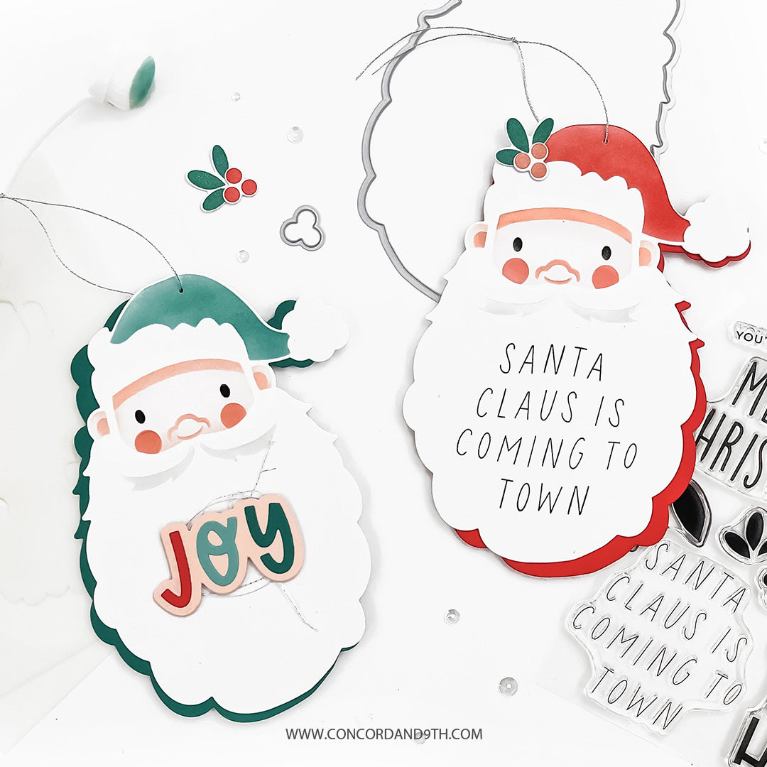 Concord & 9th - Jolly St. Nick Stencil Pack