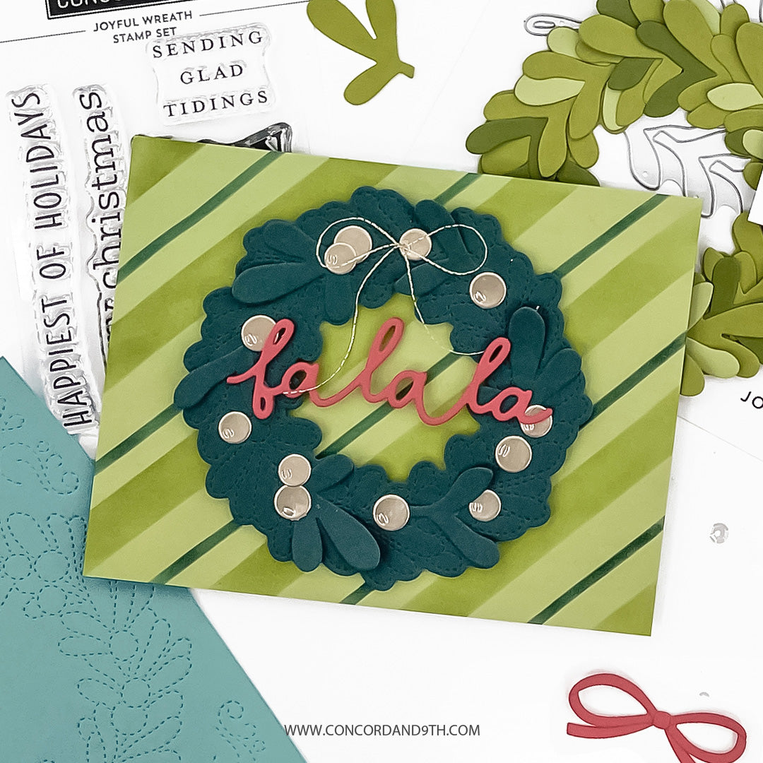 Concord & 9th - Joyful Wreath Dies