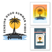 Spellbinders - BetterPress Society June 2024 (Summer Vibes and Add-On Sentiments)