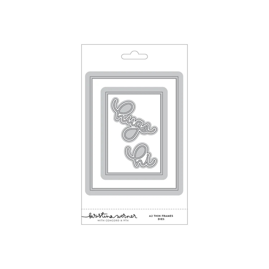 Concord & 9th (Kristina Werner) - A2 Thin Frames Dies