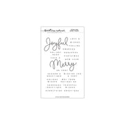 Concord & 9th (Kristina Werner) - Joyful and Merry Stamp Set