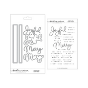 Concord & 9th (Kristina Werner) - Joyful and Merry Stamp & Die Bundle