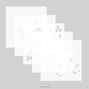 Concord & 9th (Kristina Werner) - Winter Greenery Background Stencil Pack
