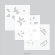 Concord & 9th (Kristina Werner) - Winter Greenery Stencil Pack