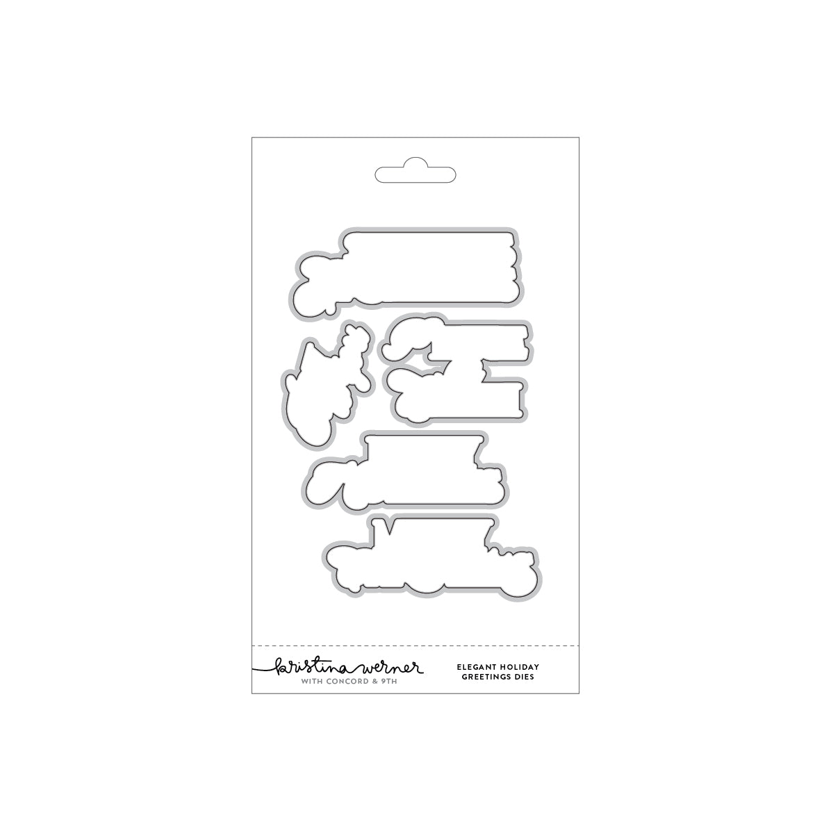 Concord & 9th (Kristina Werner) - Elegant Holiday Greetings Dies