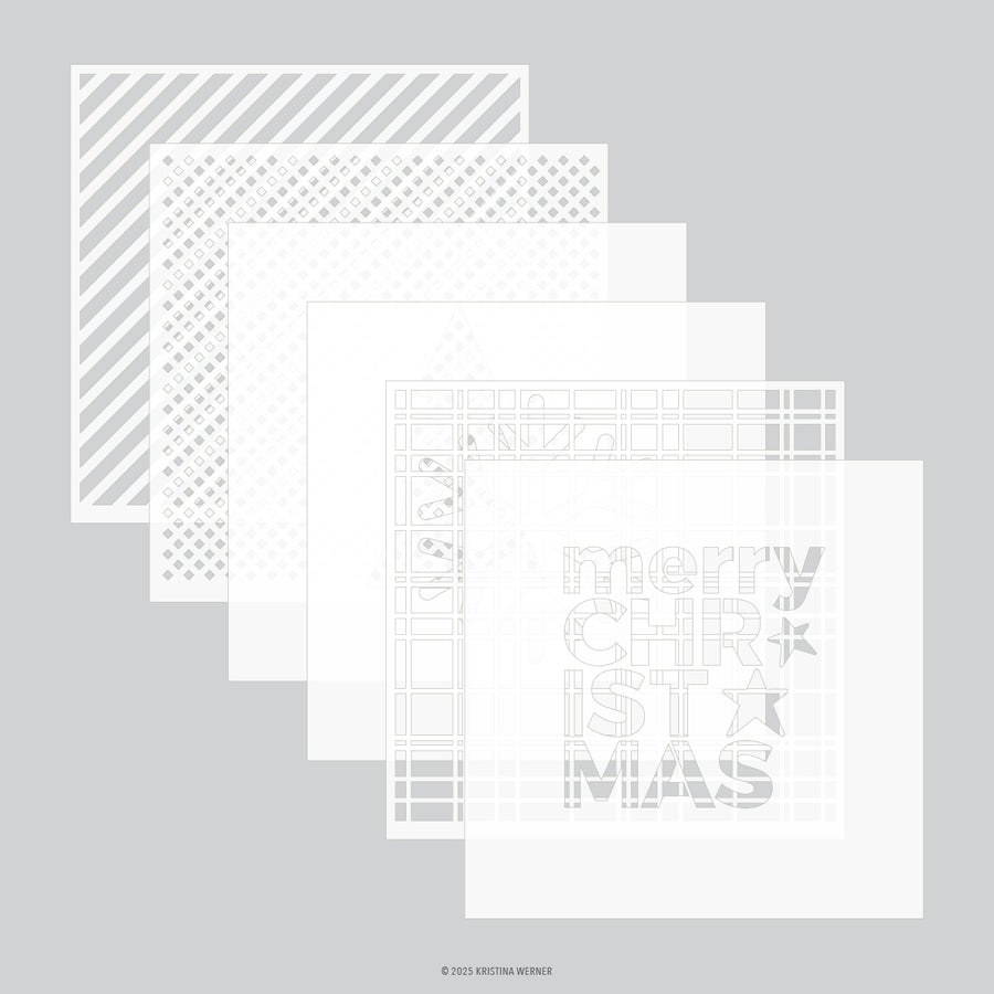 Concord & 9th (Kristina Werner) - Simple Christmas Stencil Pack