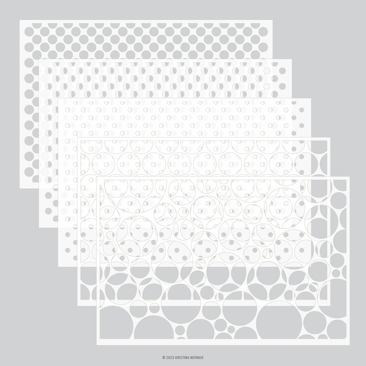 Concord & 9th (Kristina Werner) - Dots on Dots Stencil Pack