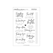 Concord & 9th (Kristina Werner) - Everything Will Be Okay Stamp Set
