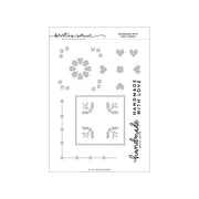 Concord & 9th (Kristina Werner) - Handmade With Love Stamp Set