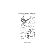 Concord & 9th (Kristina Werner) - Love and Adore You Stamp Set