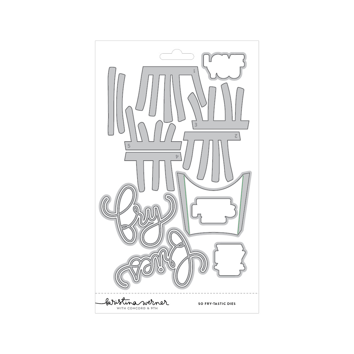 Concord & 9th (Kristina Werner) - So Fry-tastic Dies