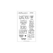 Concord & 9th (Kristina Werner) - You Are The Best Stamp Set