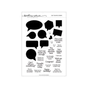 Concord & 9th (Kristina Werner) - Just Talking Stamp Set