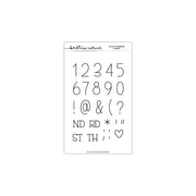 Concord & 9th (Kristina Werner) - Lucky Numbers Stamp Set