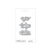 Concord & 9th (Kristina Werner) - Small Script Greetings Dies