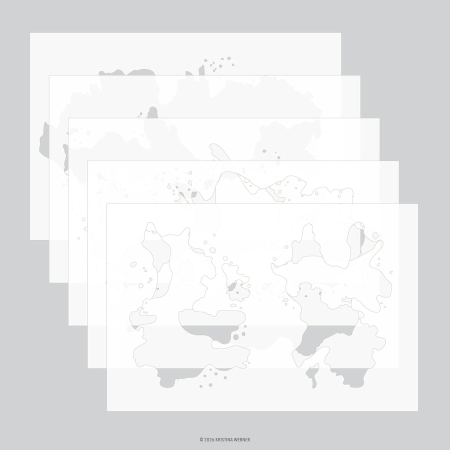 Concord & 9th (Kristina Werner) - Splash Stencil Pack
