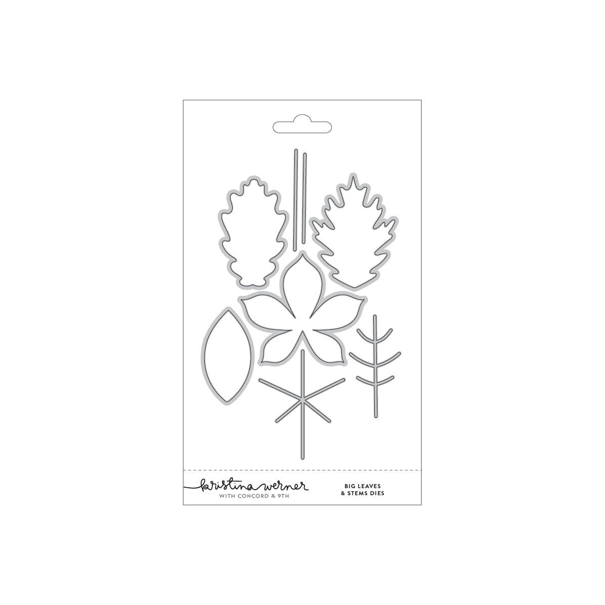 Concord & 9th (Kristina Werner) - Big Leaves and Stems Dies
