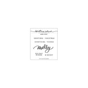 Concord & 9th (Kristina Werner) Merry Script Stamp Set