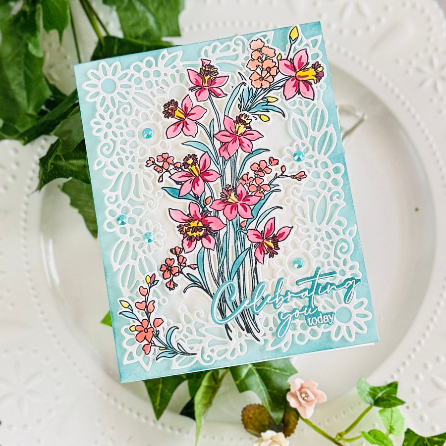 Pinkfresh Studio - Whispering Daffodils Stamps