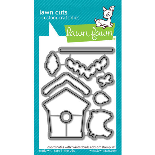 Lawn Fawn - Winter Birds Add-On Dies